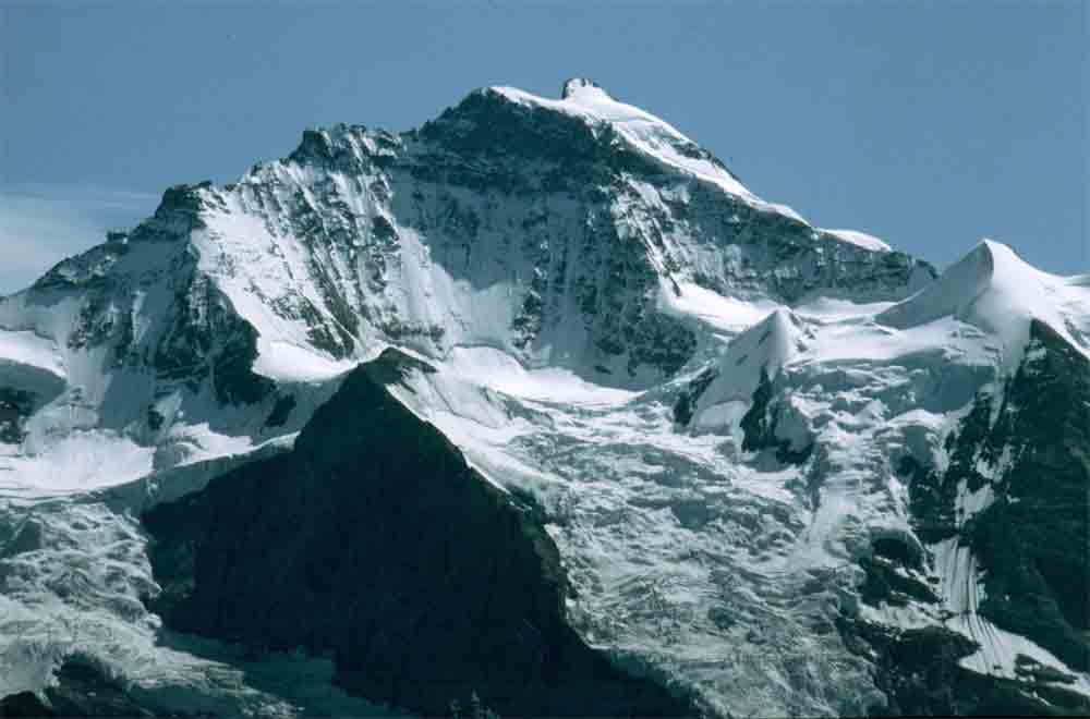 89 - Suiza - mirador de Schynige Platte, Jungfrau 4158m.